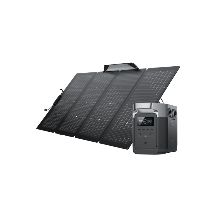 EcoFlow DELTA 1000 + 220W Portable Solar Panel