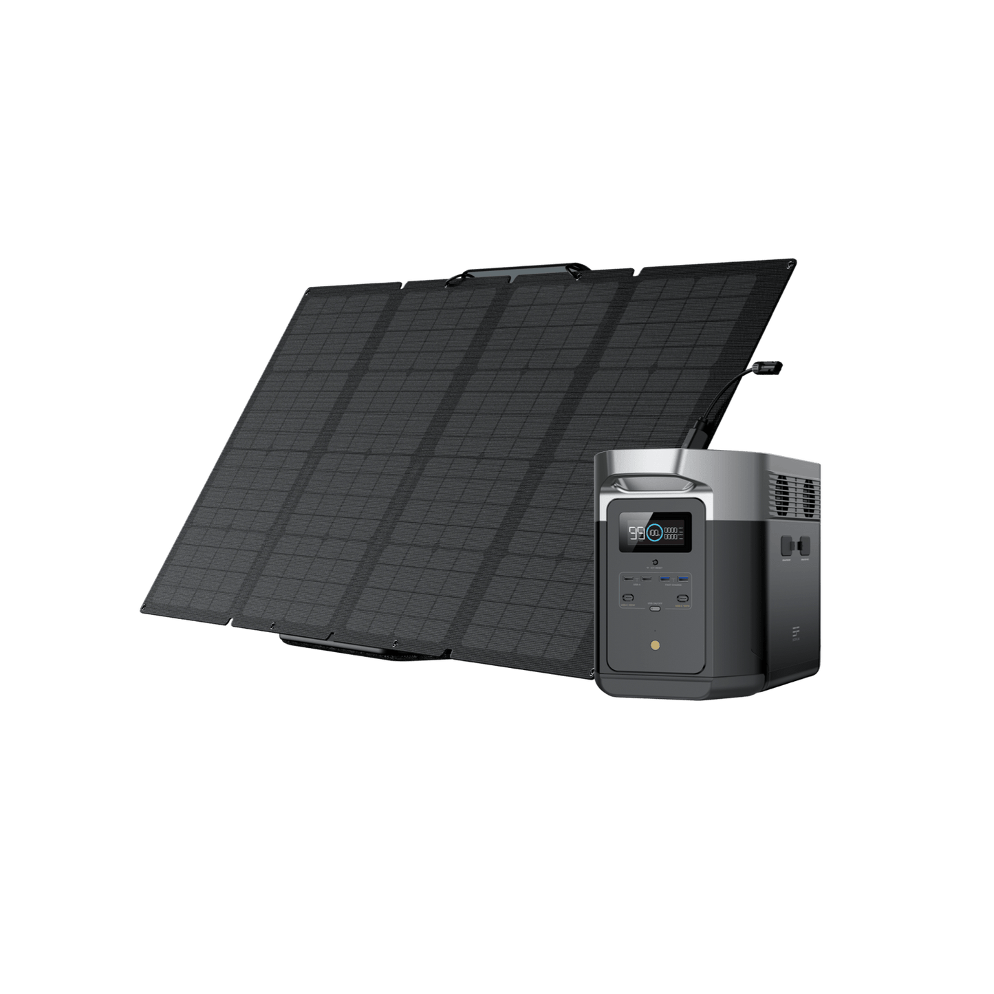 EcoFlow DELTA Max 1600 + 110W Portable Solar Panel