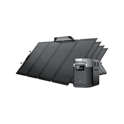 EcoFlow DELTA Max 2000 + 220W Portable Solar Panel