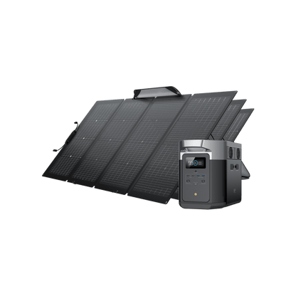 EcoFlow DELTA Max 2000 + 220W Portable Solar Panel