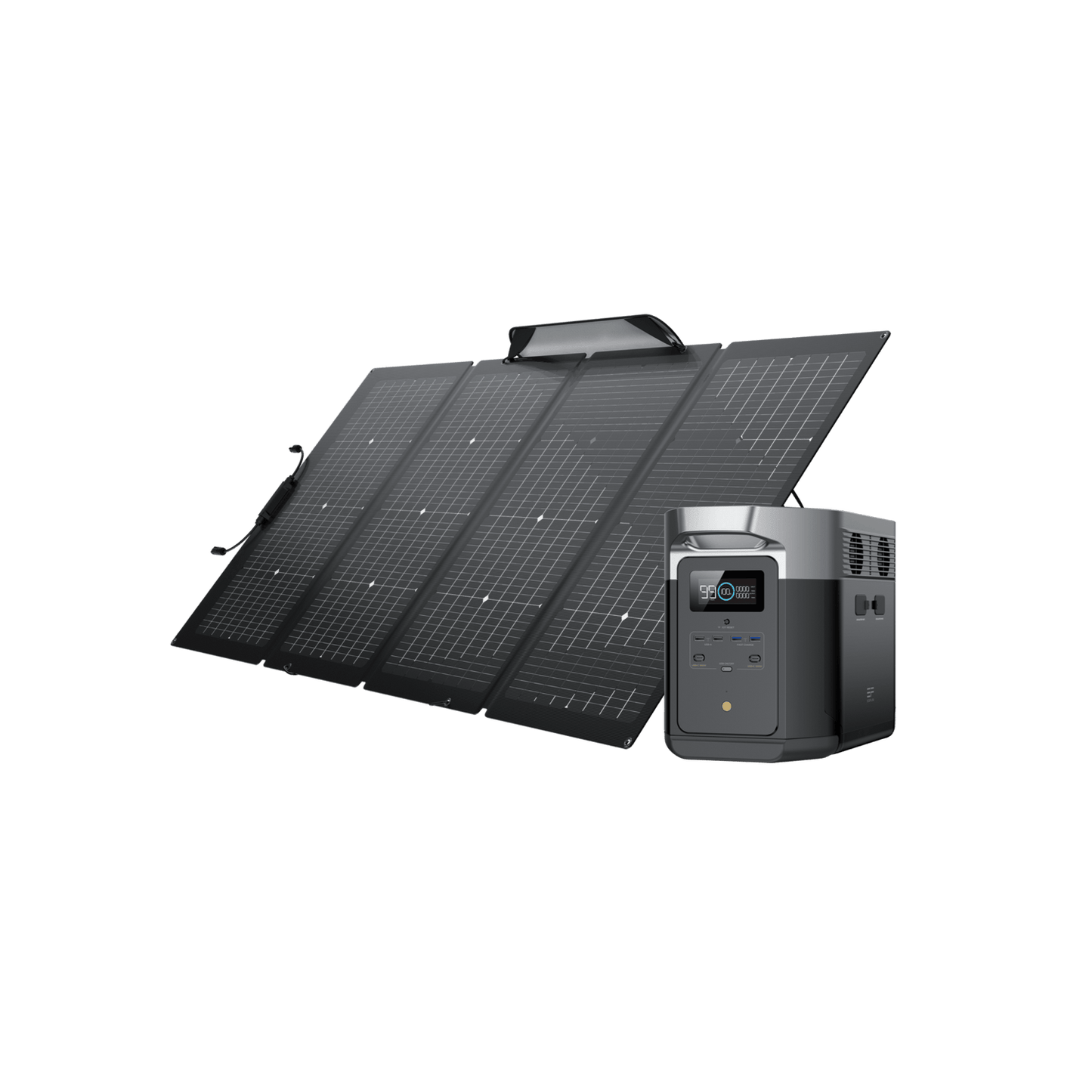 EcoFlow DELTA Max 1600 / 2000 + 220W Portable Solar Panel