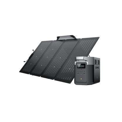 EcoFlow DELTA Max 1600 + 220W Portable Solar Panel