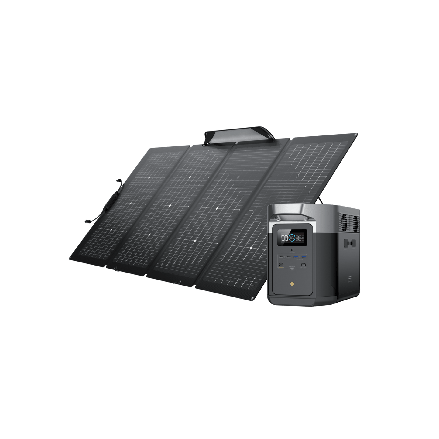 EcoFlow DELTA Max 2000 + 220W Portable Solar Panel