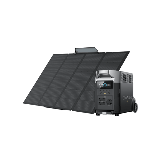 EcoFlow DELTA Pro + 400W Portable Solar Panel