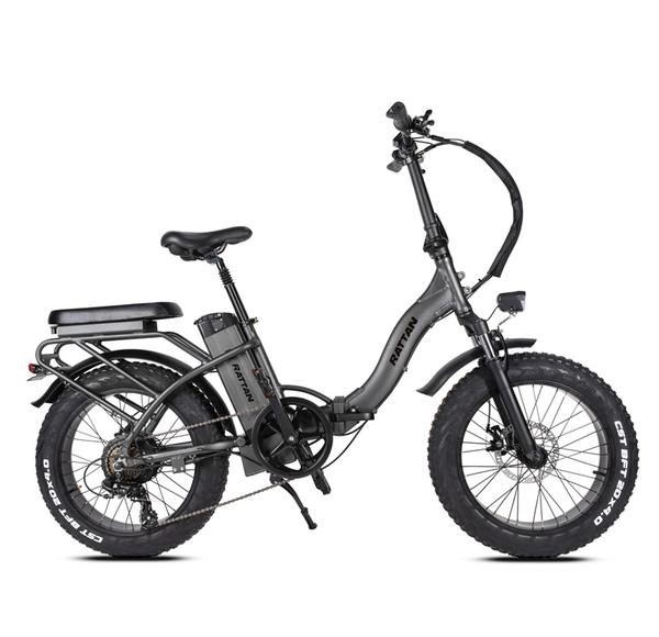 Rattan LF 750W Motor 48V 13AH Battery Fat Tire Foldable Electric Bike