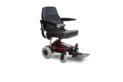Shoprider Jimmie Captain Seat Lightweight Portable Travel Power Chair - Effortless Breakdown For Travel and On the Go