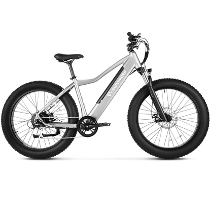 Vanpowers Manidae Fat Tire Electric Mountain Bike - 750W Motor For Off Road, Long Distance up to 70 Miles Per Charge