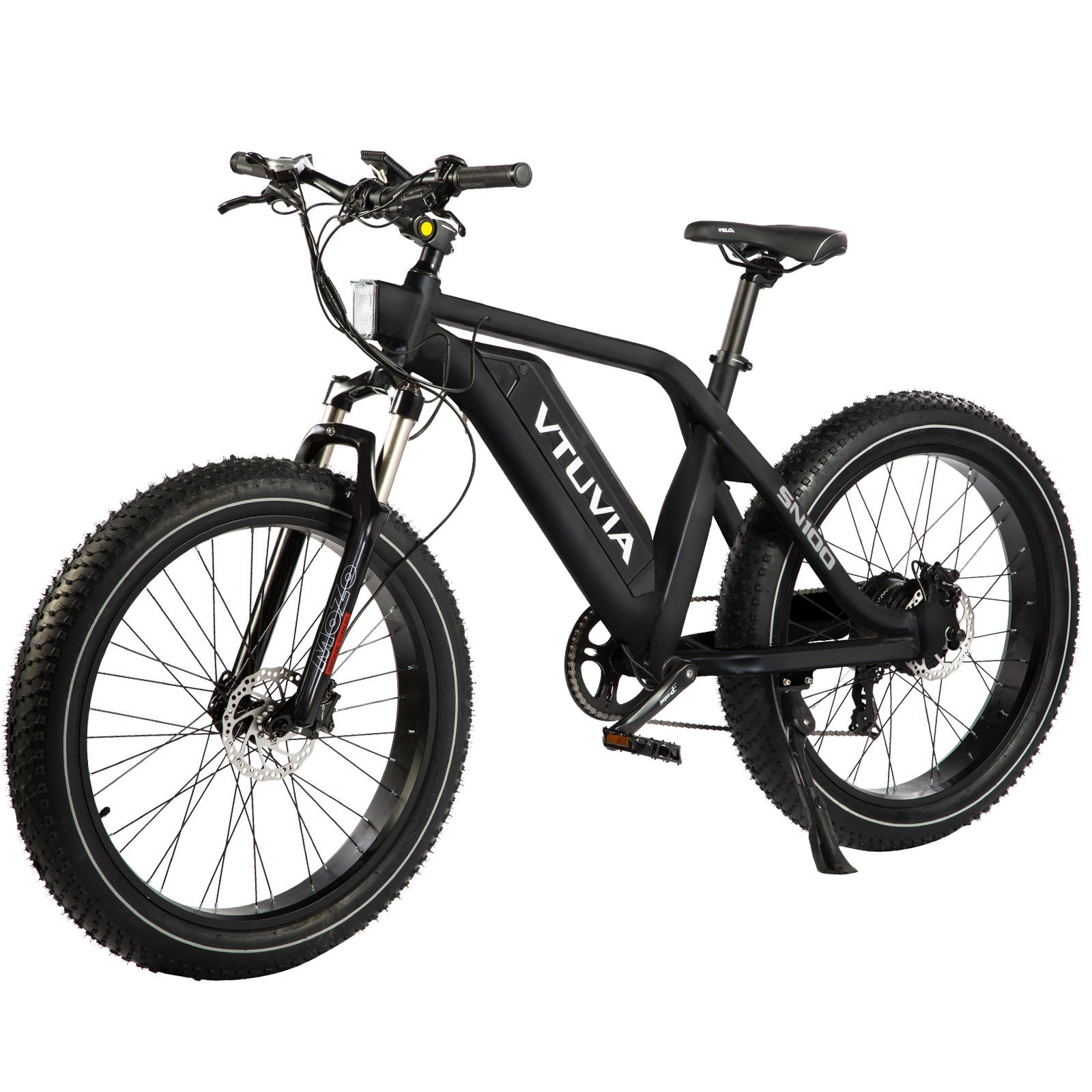 Vtuvia SN100 All Terrain Fat Tire Electric Hunting Bike 750W Motor with Front Suspension for Comfort