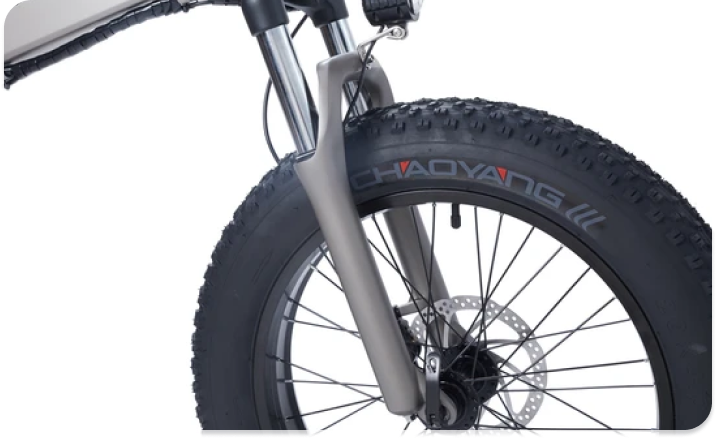 Yamee Fat Bear Plus 500W Motor 48V 11.6AH Battery Foldable Fat Tire Electric Bike