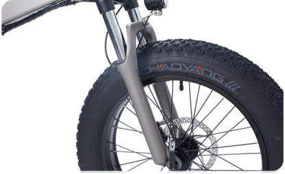 Yamee Fat Bear Plus 500W Motor 48V 11.6AH Battery Foldable Fat Tire Electric Bike