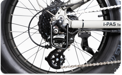 Yamee Fat Bear 750S 750W Motor 48V 11.6AH Battery Foldable Fat Tire Electric Bike