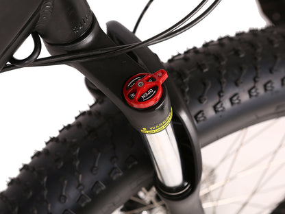 Xtreme Rocky Road 48 Volt 500W Fat Tire Full Suspension Electric Mountain Bicycle