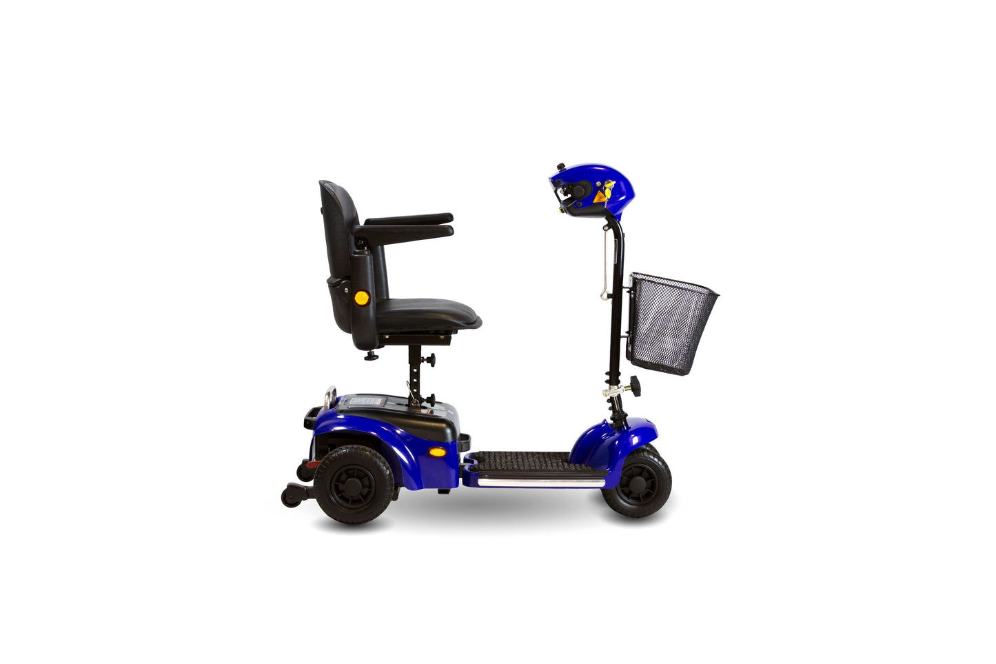 Shoprider Scootie 4-Wheel Lightweight Mobility Scooter Blue - Fold Down For Easy Storage, For Seniors