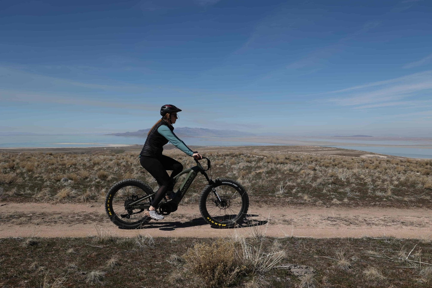 Bakcou Scout Fat Tire Ultra Mid Drive Electric Mountain Bike - Full Suspension 11-Speed For Sport Riding