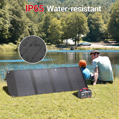 Rockpals SP003 - 100W Fold Out Solar Panel - for Camp/RV/Off Grid/Phone/Tablet
