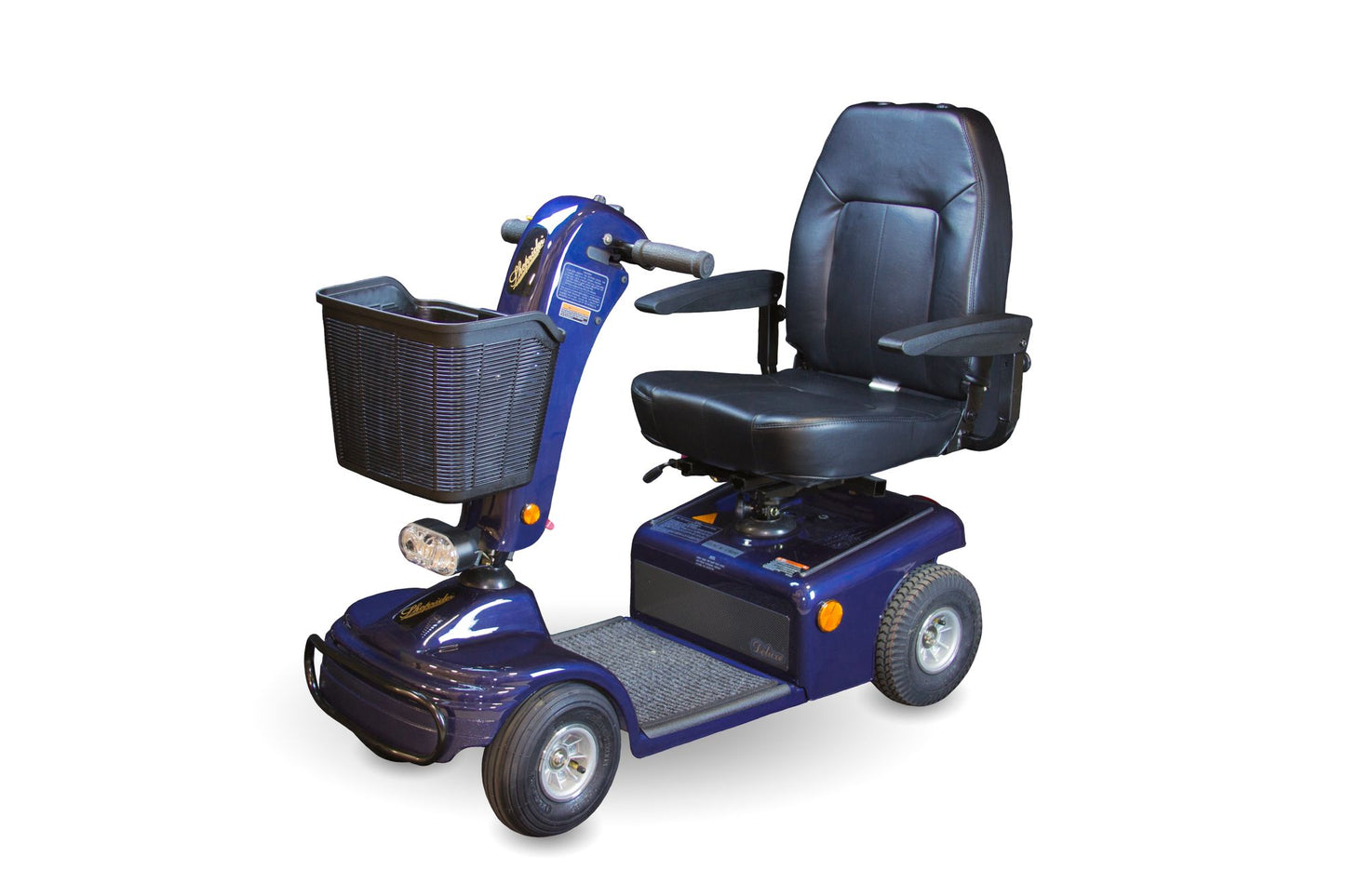Shoprider Sunrunner 4-Wheel Extra Long Distance Mobility Scooter - All Terrain, Heavy Duty Chair, 300lbs Weight Capacity