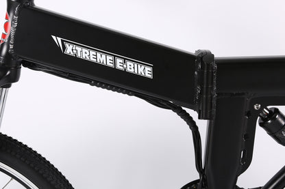 X-Treme X-Cursion Elite Max 36 Volt 26 Inch Electric Folding Mountain Bicycle