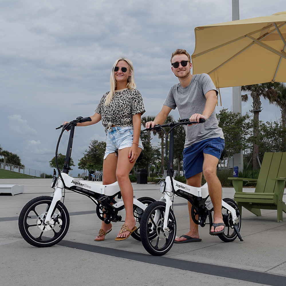 Jupiter Bike X5 Discovery Lightweight Folding Ebike 350W 36V w/ Suspension